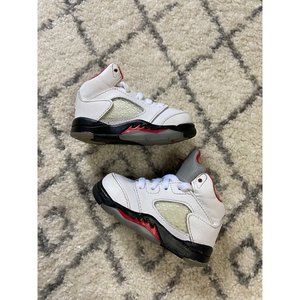 jordan 5 fire red 4c